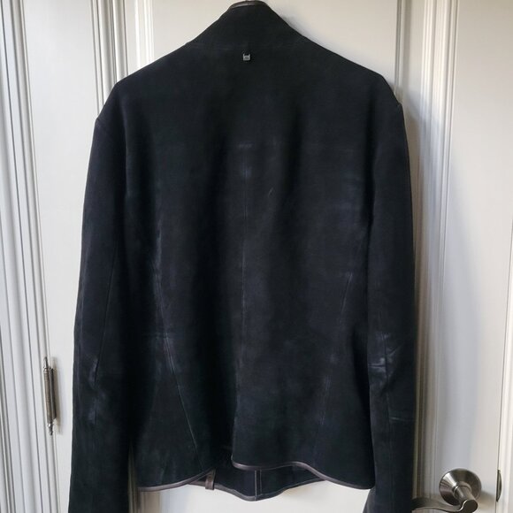 Rudsak Black Suede Moto Jacket - Picture 8 of 16